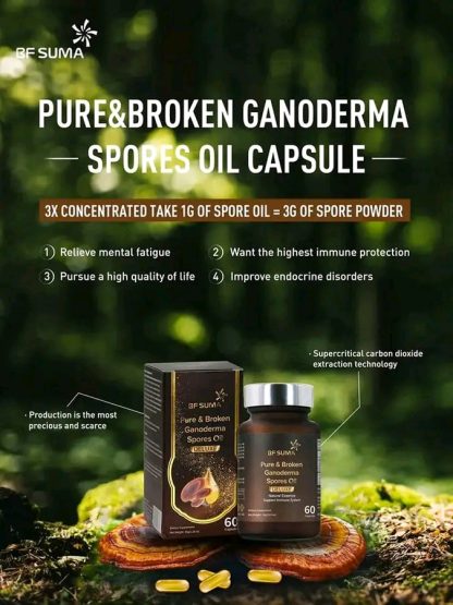 Pure and broken gandoma spores oil - Image 2