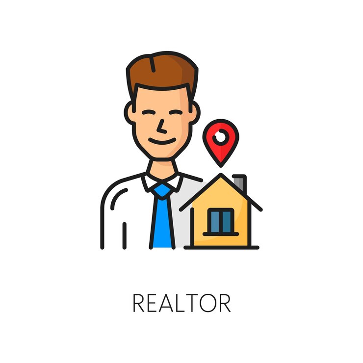 house mortgage real estate realtor linear icon 8071 61532 1